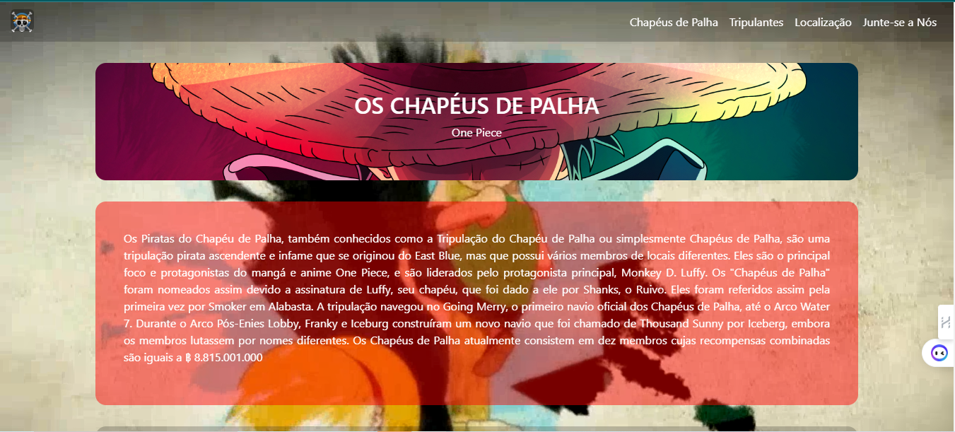 imagem do projeto Chapeu de Palha